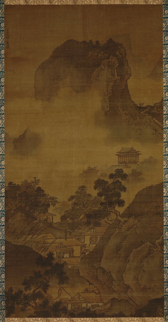 Négy évszak tája- ősz alkotó: Toyo Sesshu