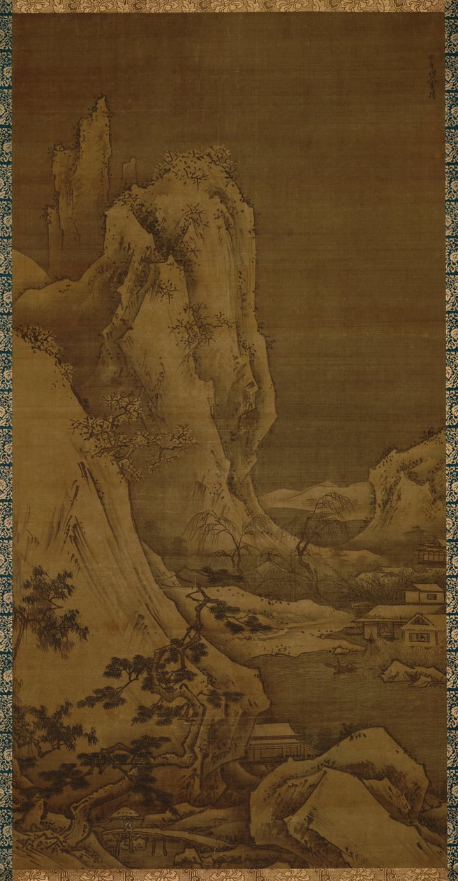 Négy évszak tája- tél alkotó: Toyo Sesshu