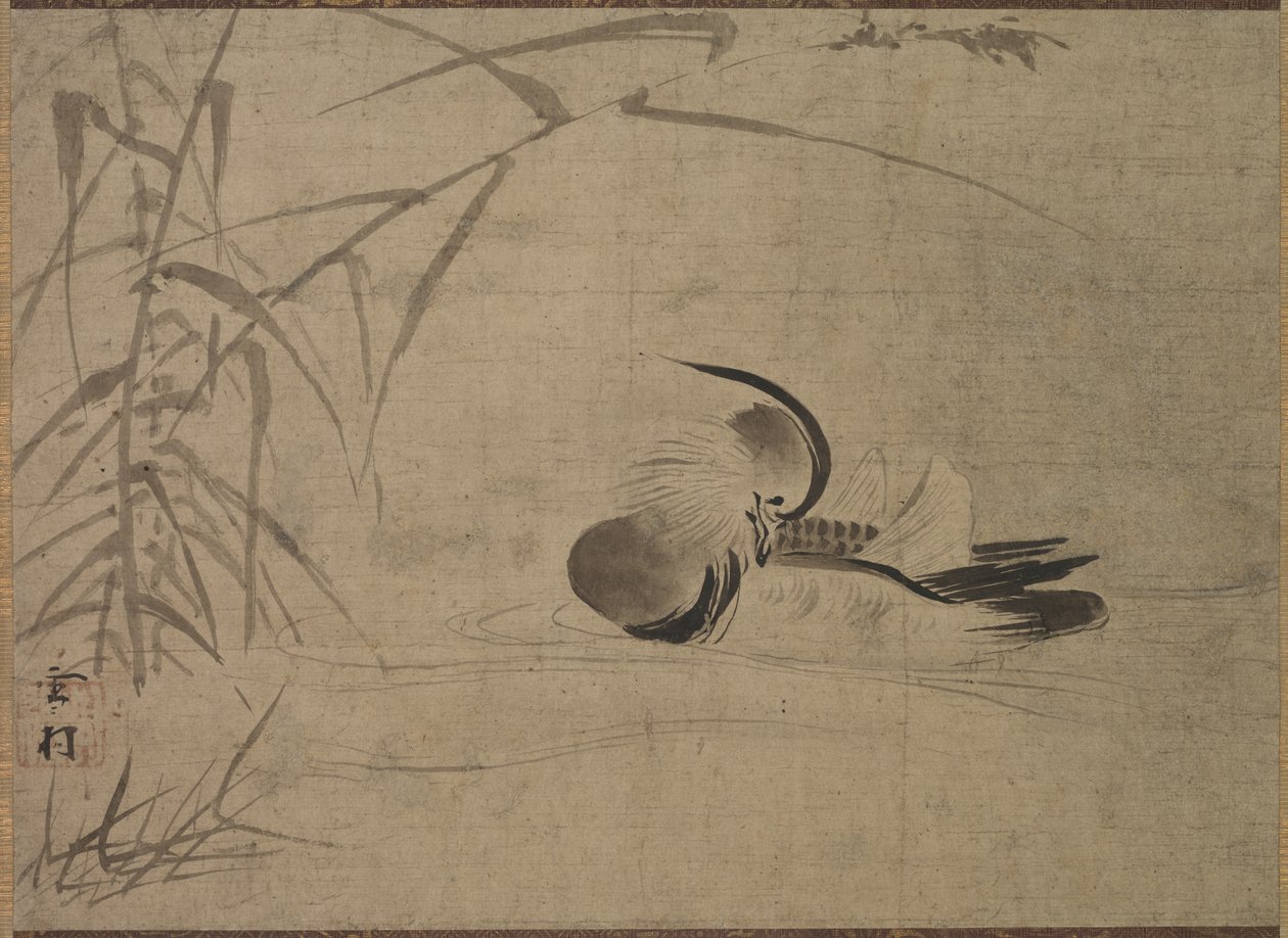 Mandarin kacsa alkotó: Sesson Shukei
