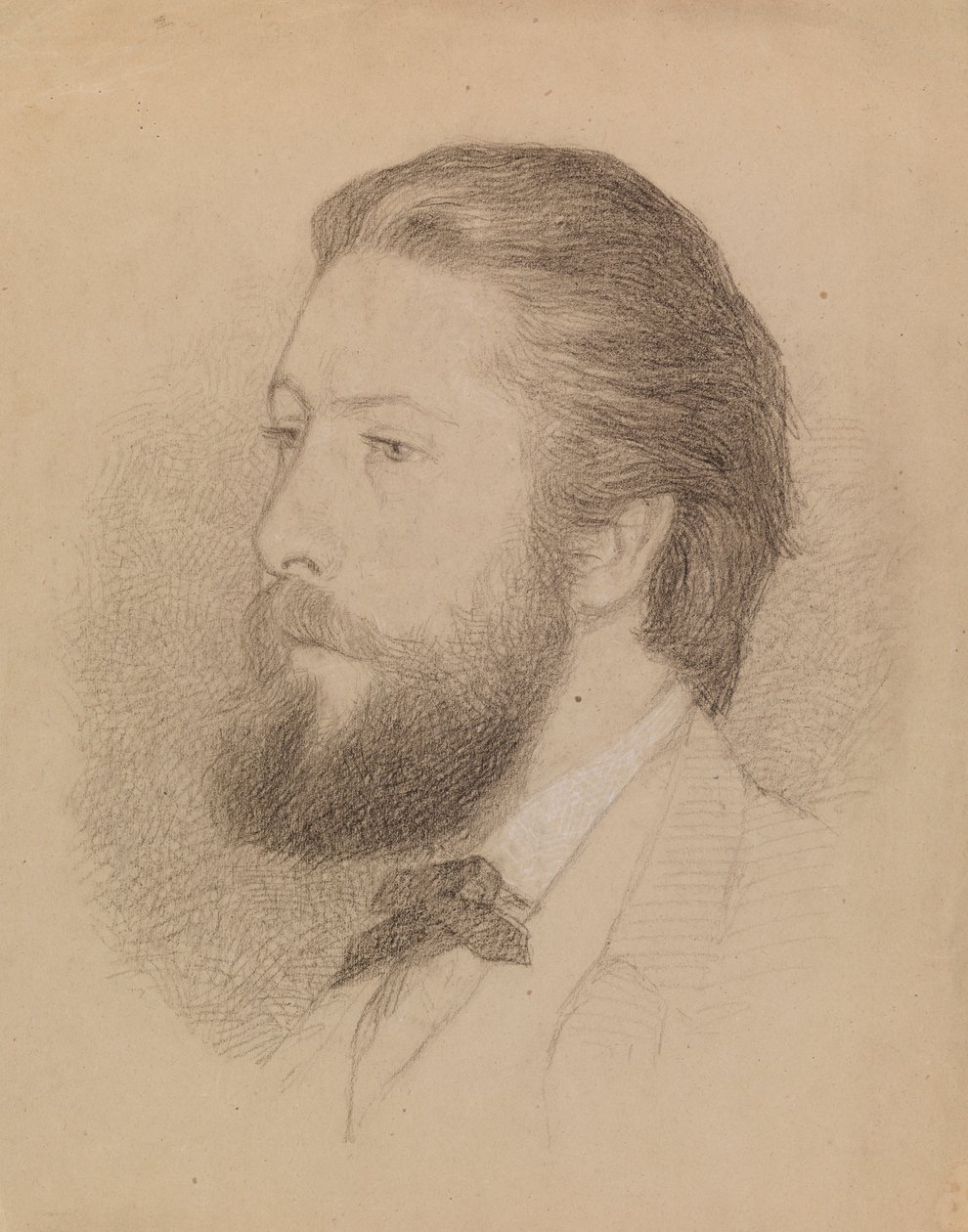 Egy férfi portréja alkotó: Severin Falkman