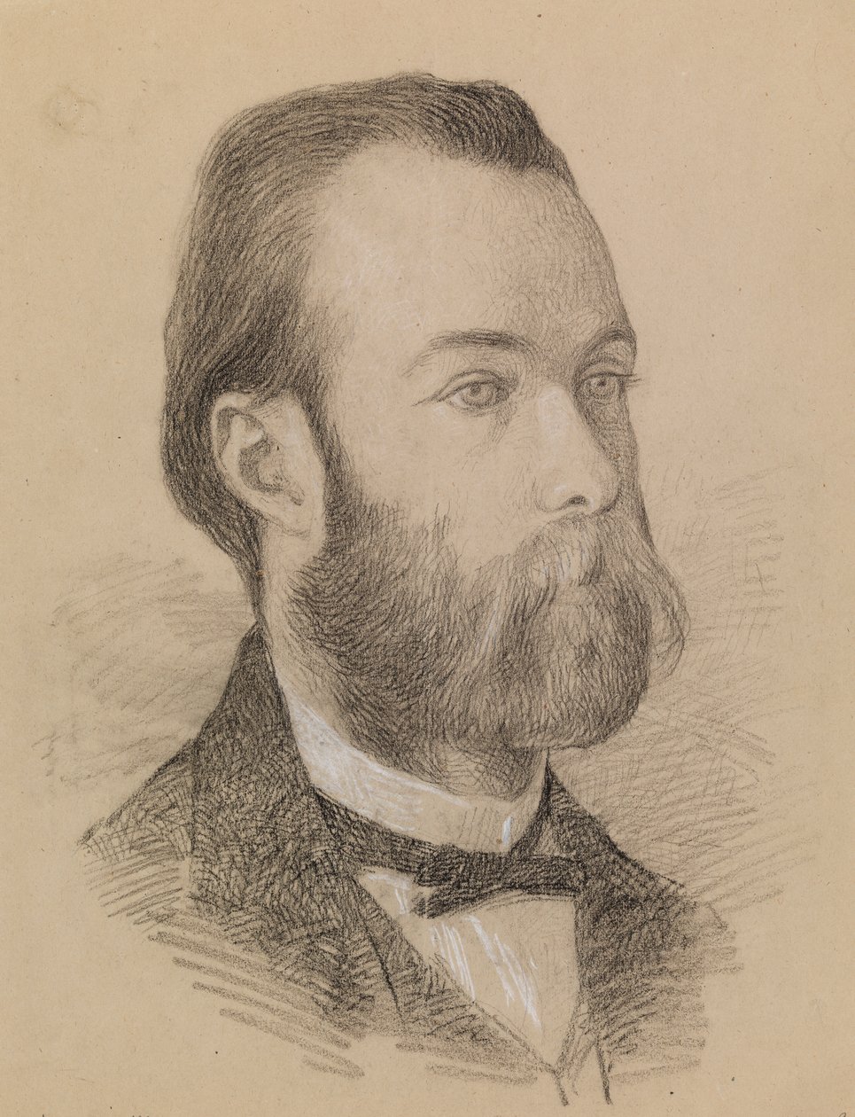 Egy férfi portréja alkotó: Severin Falkman