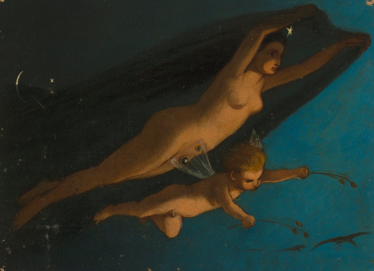 Nyks és Hypnos alkotó: Severin Falkman