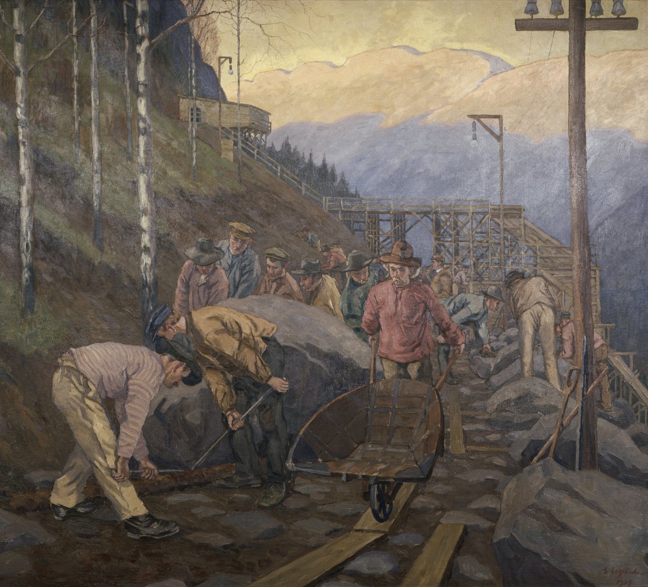 Kubikus alkotó: Severin Segelcke