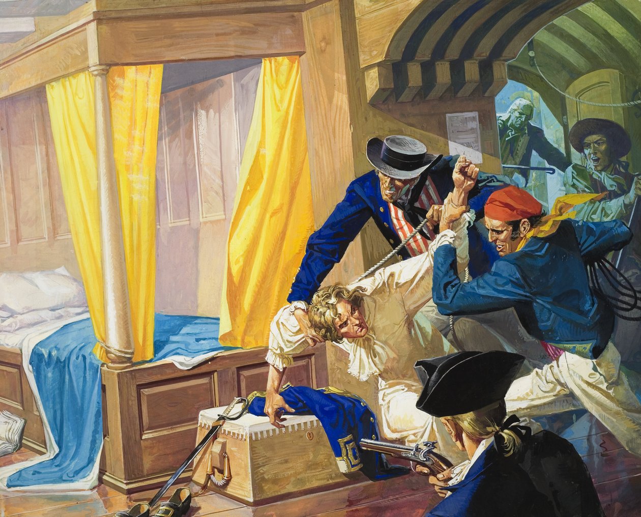 William Bligh kapitány (1754-1817) (gouache, papír) alkotó: Severino Baraldi