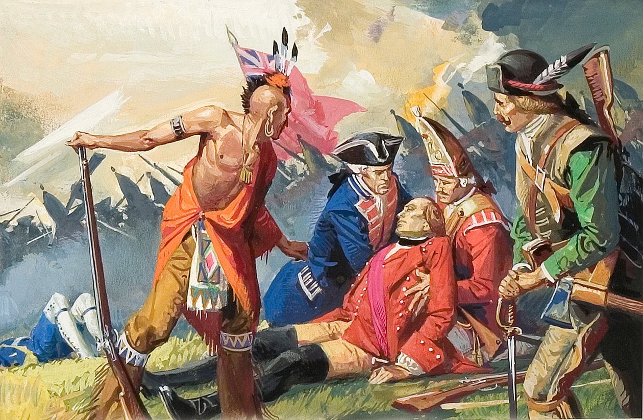 Wolfe tábornok halála alkotó: Severino Baraldi