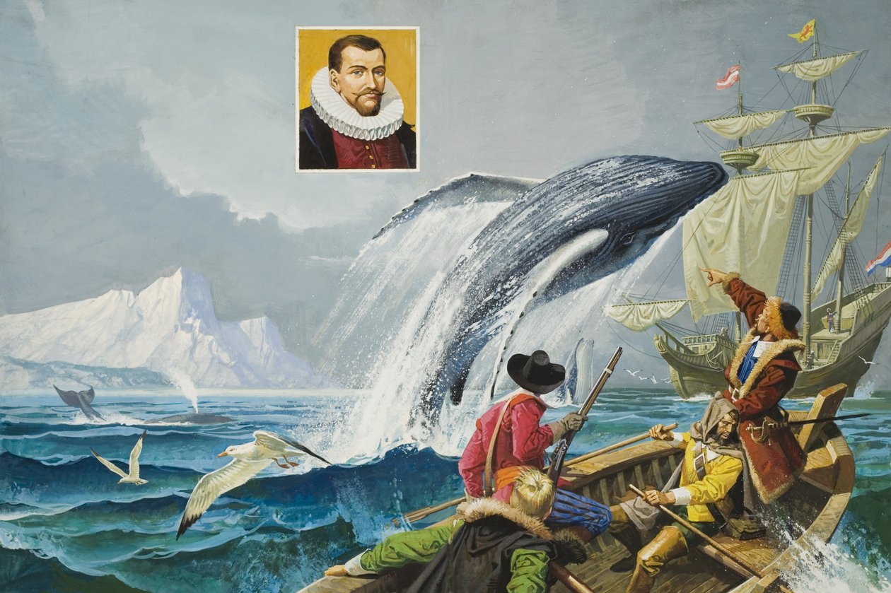 Henry Hudson (1570-1611 körül) (gouache, papír) alkotó: Severino Baraldi