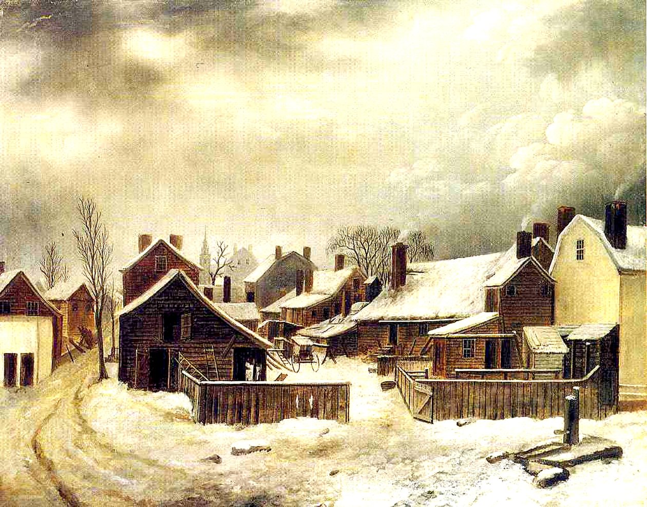 Brooklyn télen alkotó: Seymour Joseph Guy