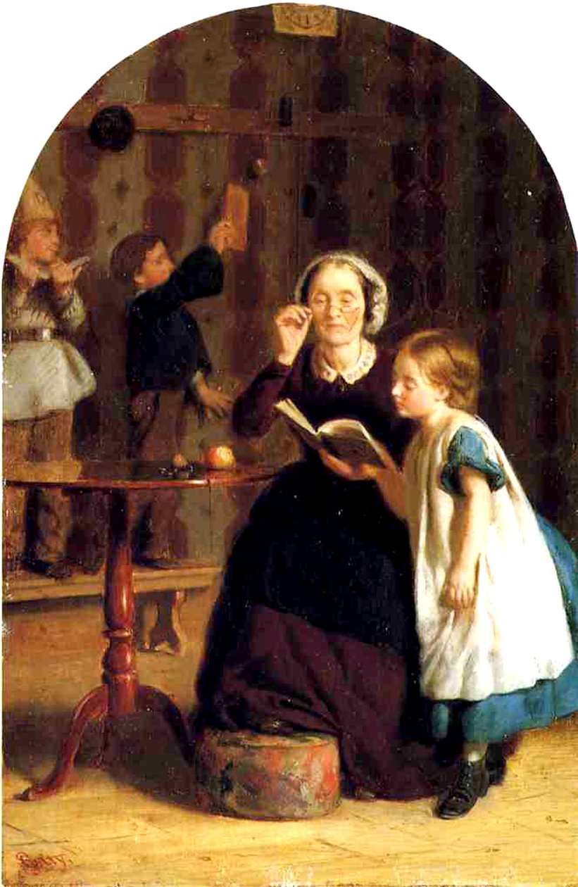 Az olvasási lecke alkotó: Seymour Joseph Guy