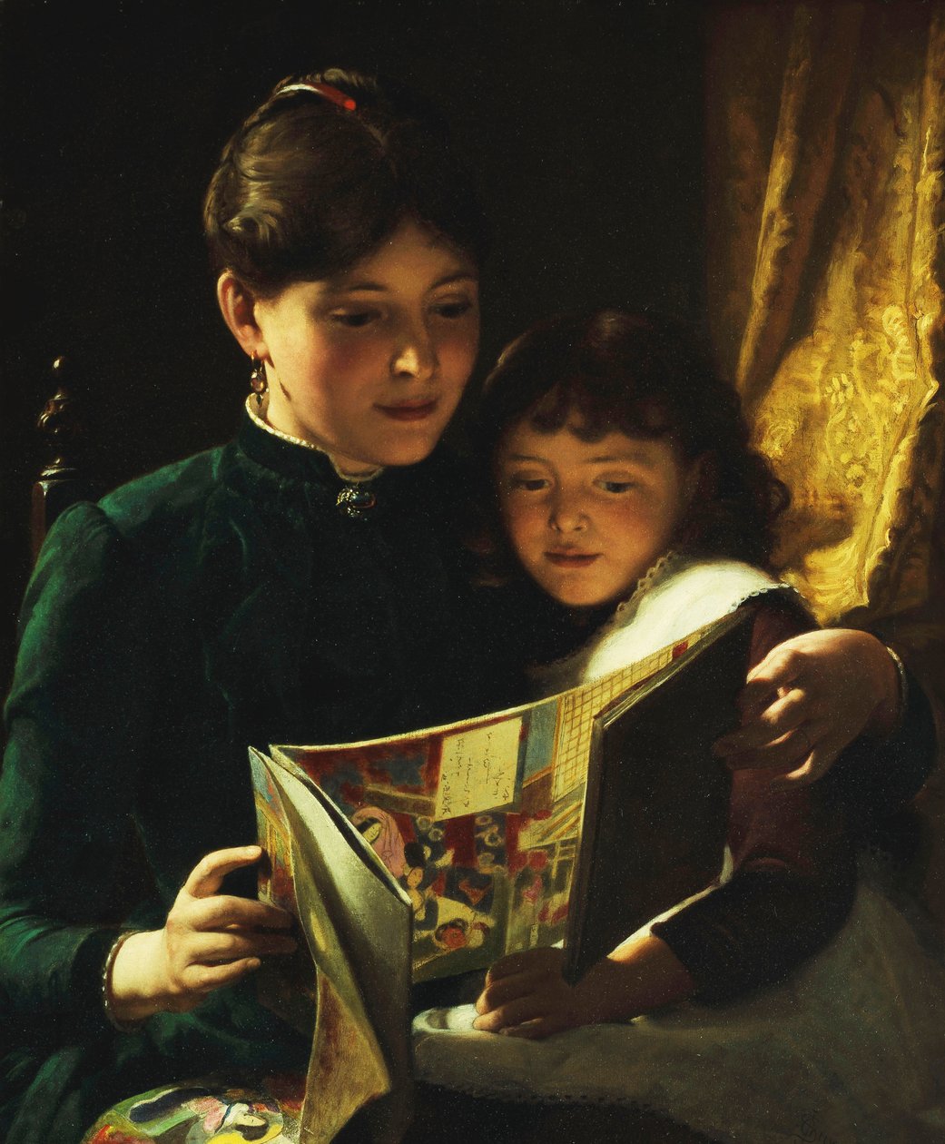 A tudás hatalom, alkotó: Seymour Joseph Guy