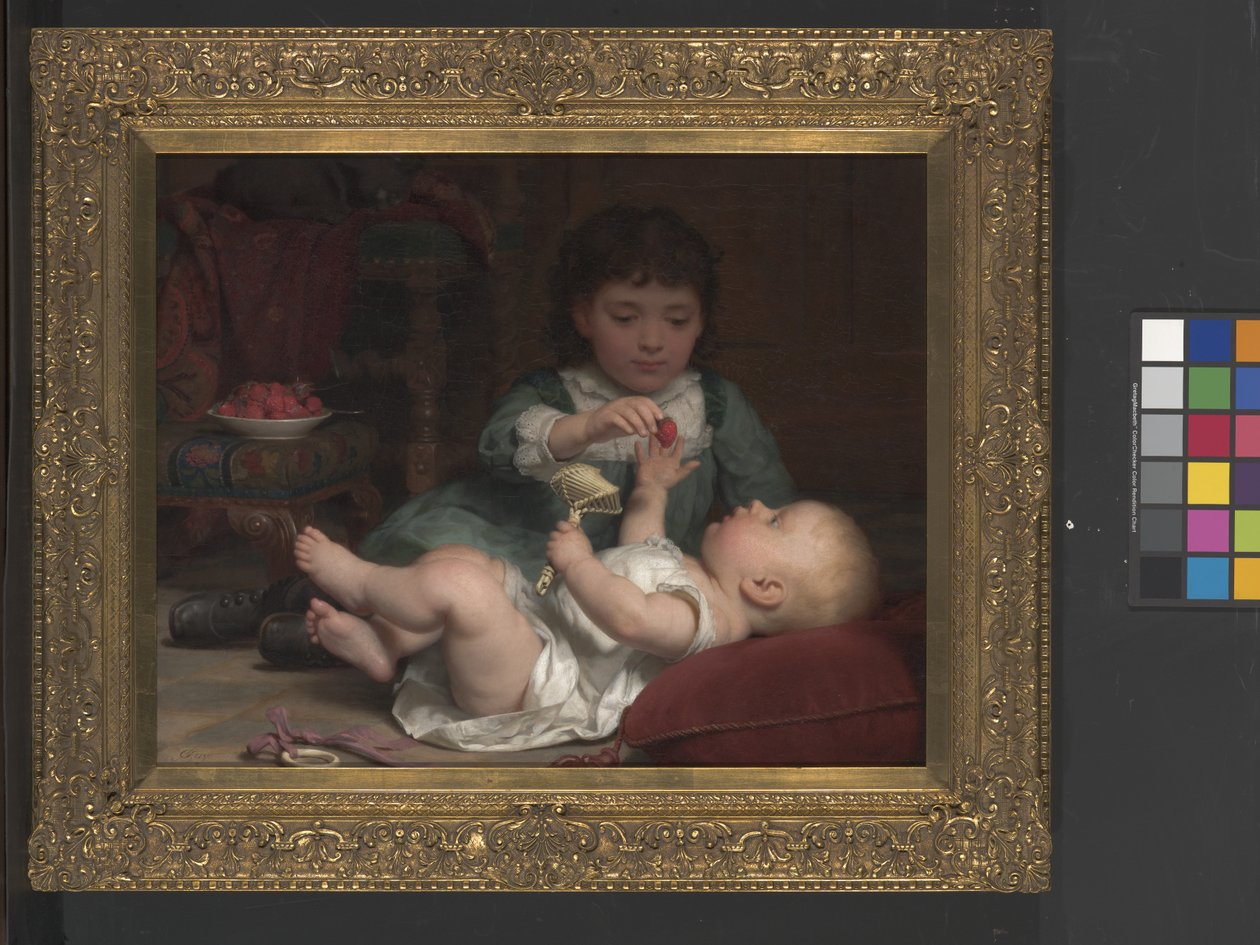 Kísértés (olaj, vászon) alkotó: Seymour Joseph Guy