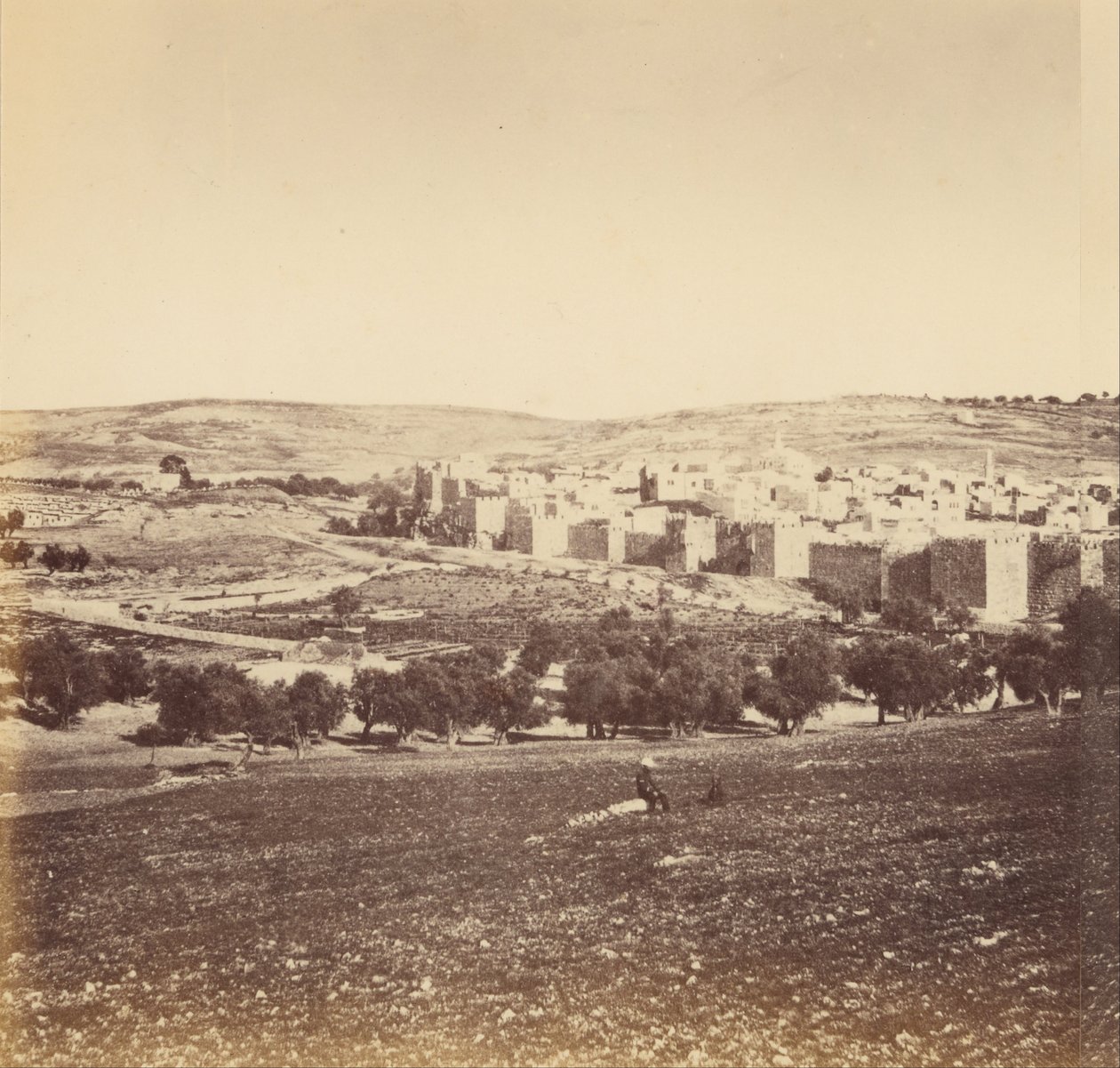 A város panorámaképe - A város általános látképe északról alkotó: Sgt. James M. McDonald