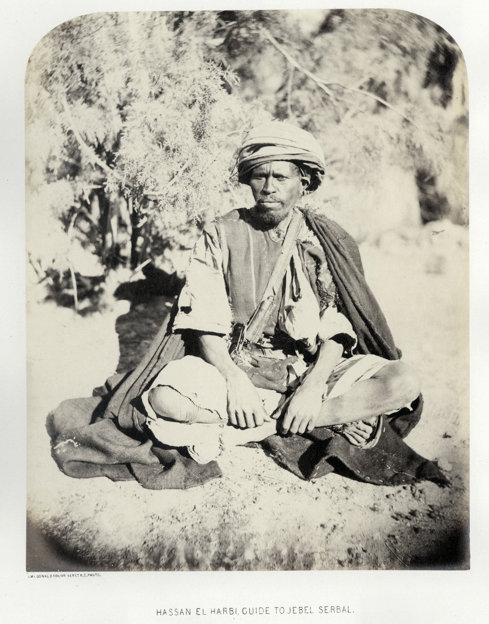 Hassan El Harbi, Jaid Taha Jebel Sarbal, 1868 alkotó: Sgt. James M. McDonald
