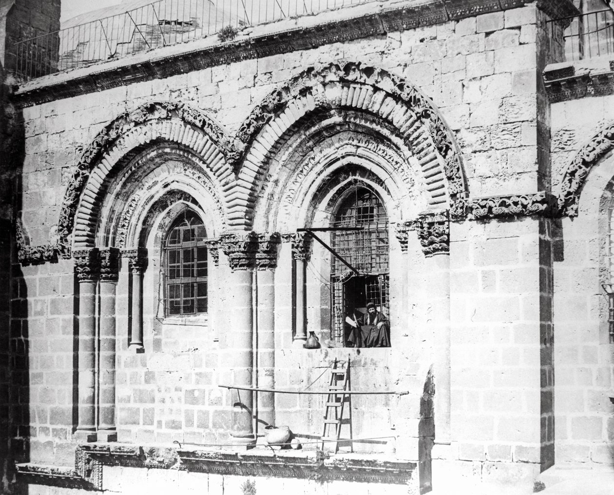 Ablak a Szent Sír-templom déli oldalán, 1865 alkotó: Sgt. James M. McDonald