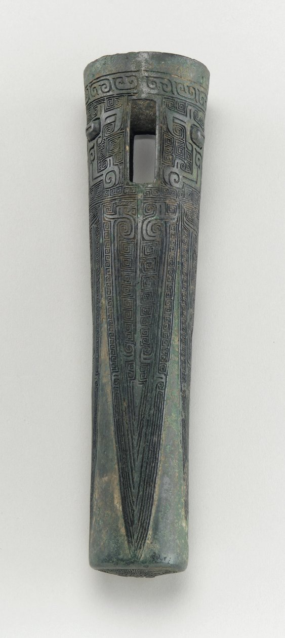 A szekér szerelvénye: tengelysapka (bronz) alkotó: Shang Dynasty Chinese School