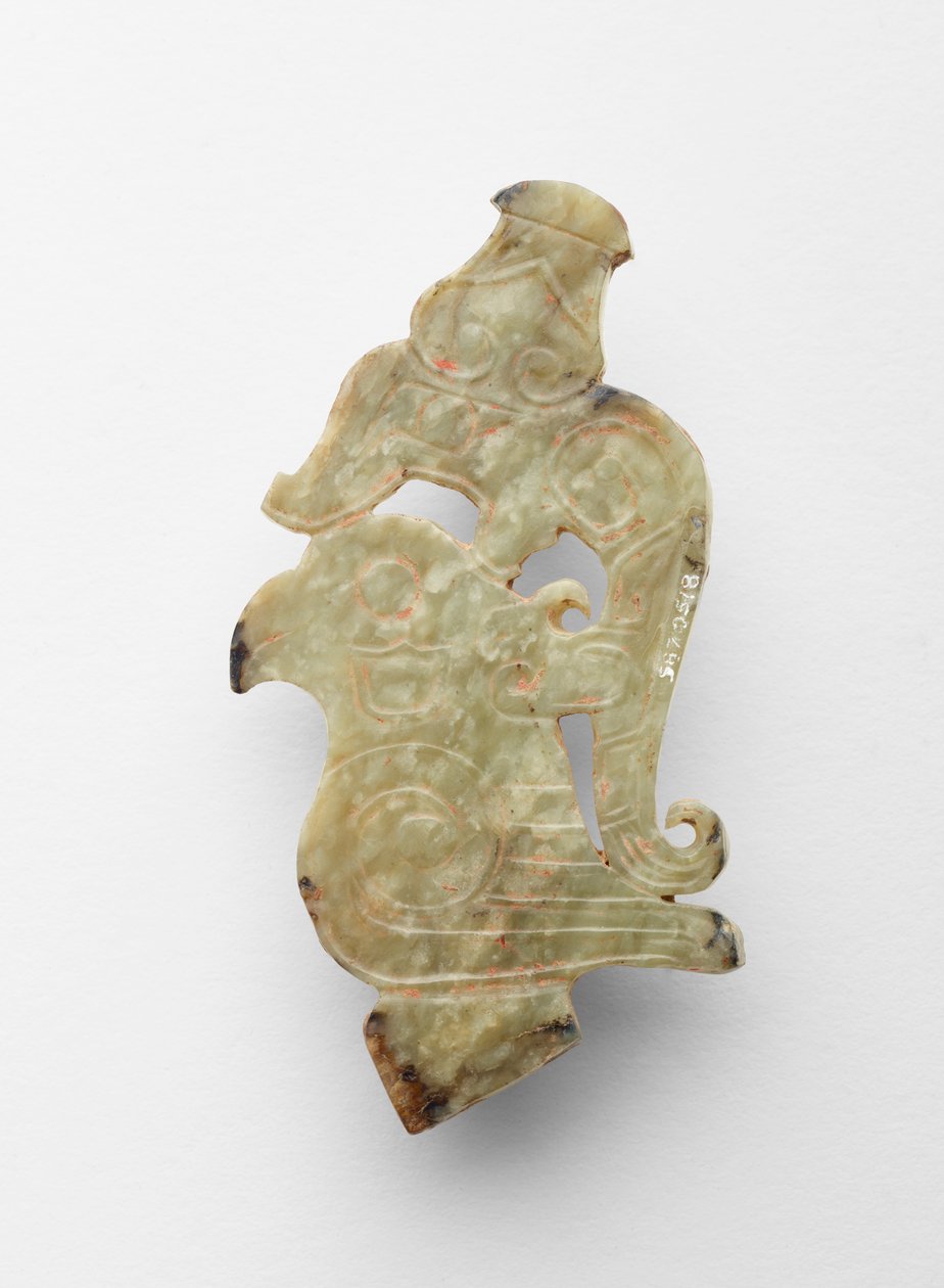 Végső madár sárkány alakjában, Kr.e. 1300-kb. 1050 körül alkotó: Shang Dynasty Chinese School