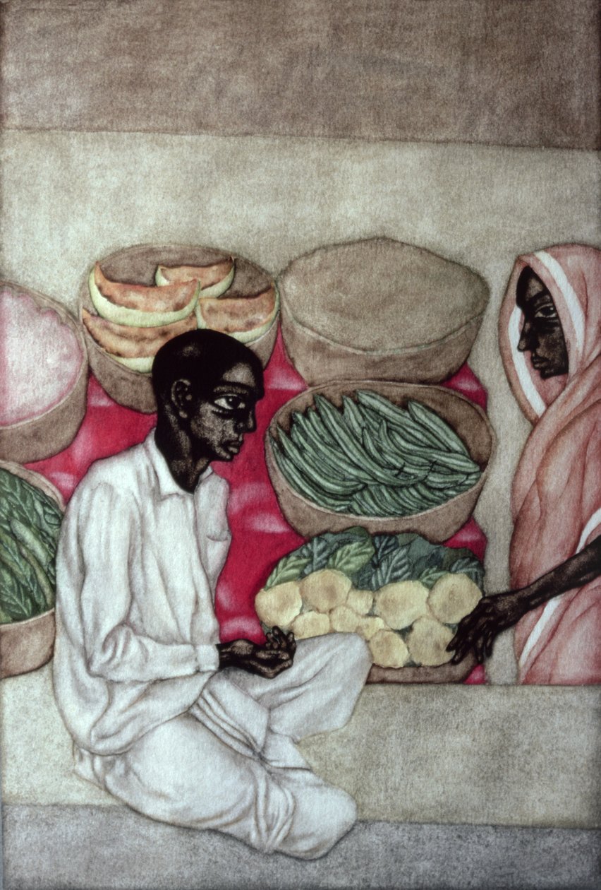 Ramchandra Sabjiwala, 1983 (wc papíron) alkotó: Shanti Panchal