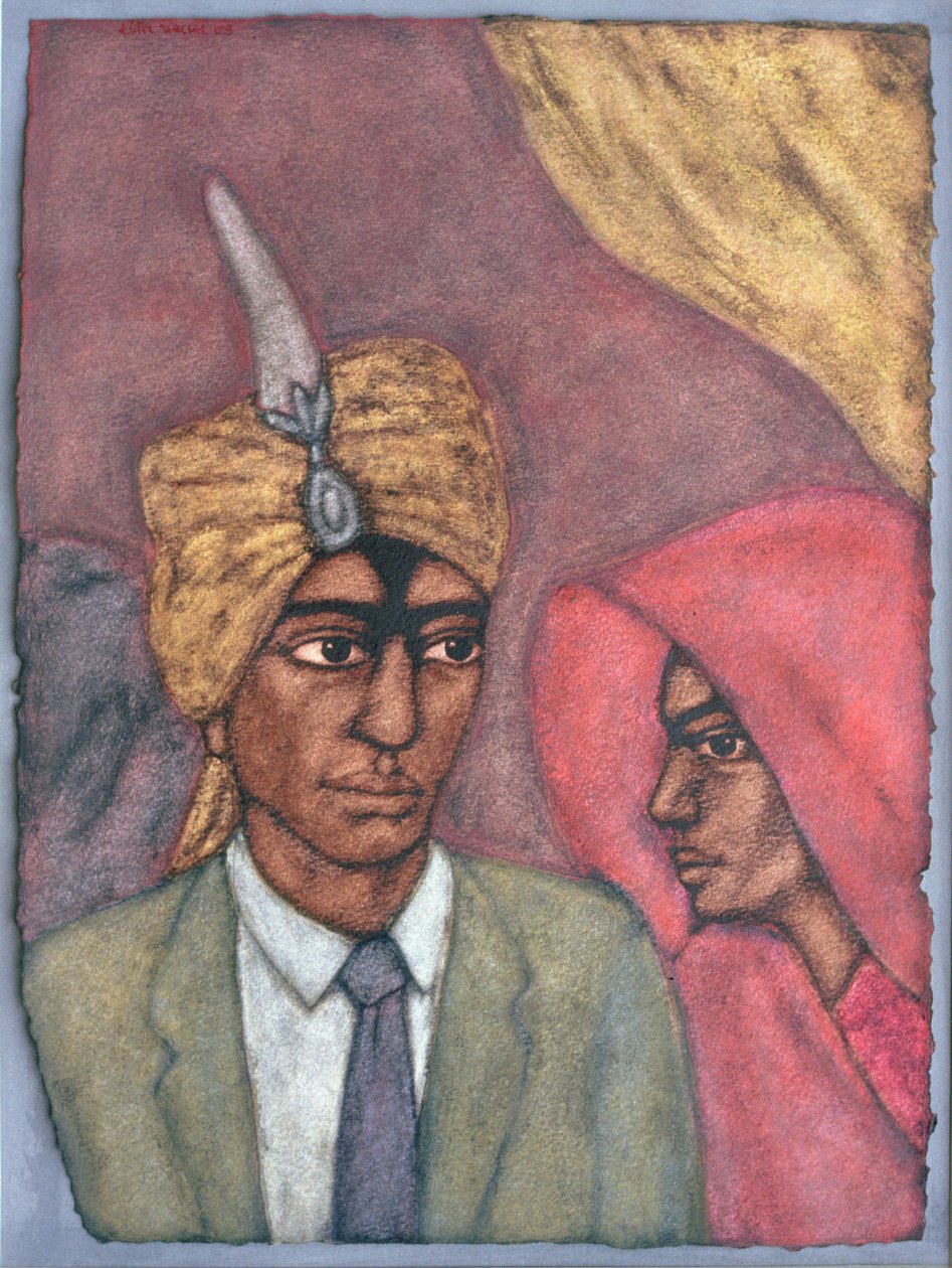 Az Unió, 1993 (wc papíron) alkotó: Shanti Panchal