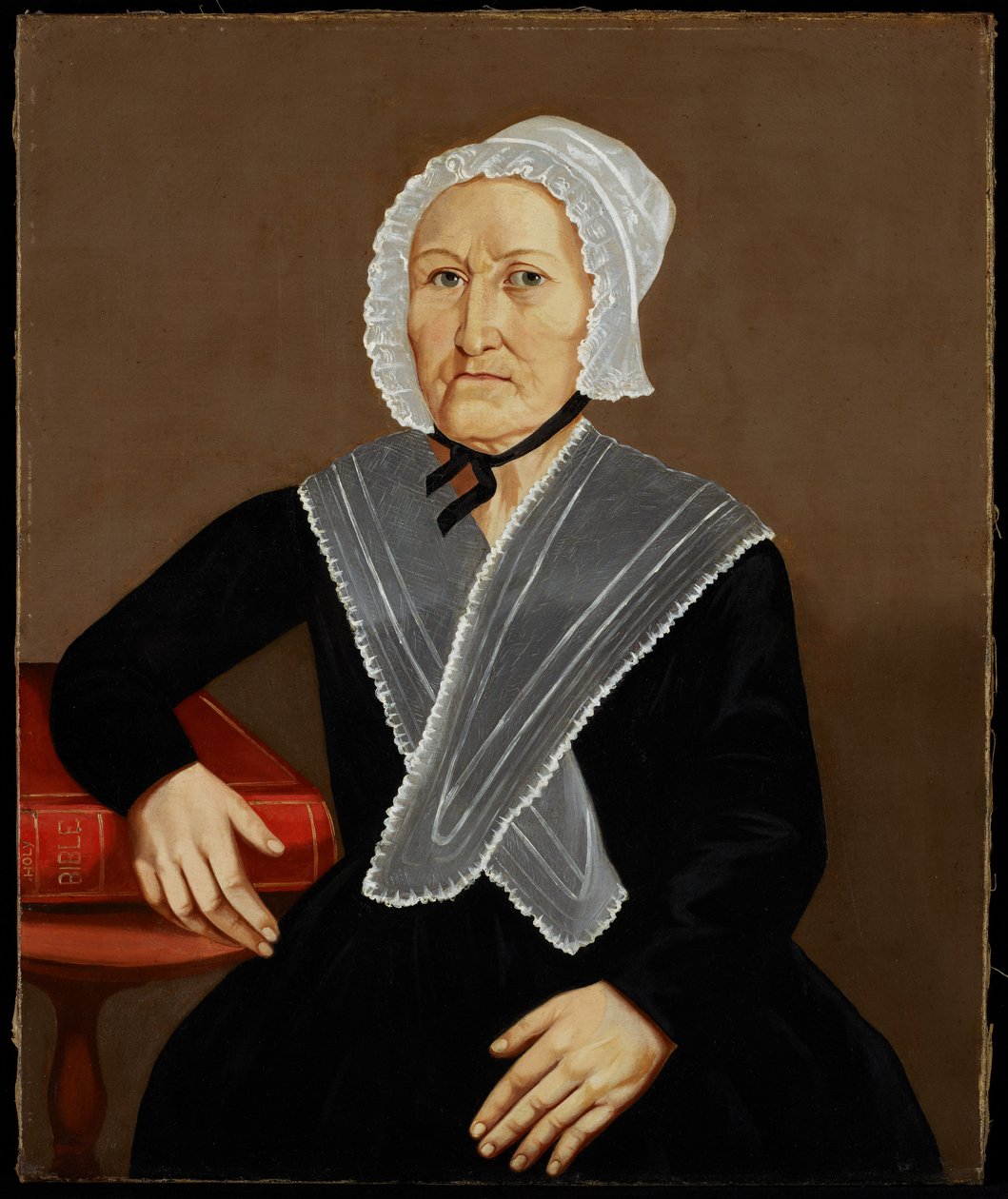 Harriet Brown portréja, 1845 alkotó: Sheldon Peck
