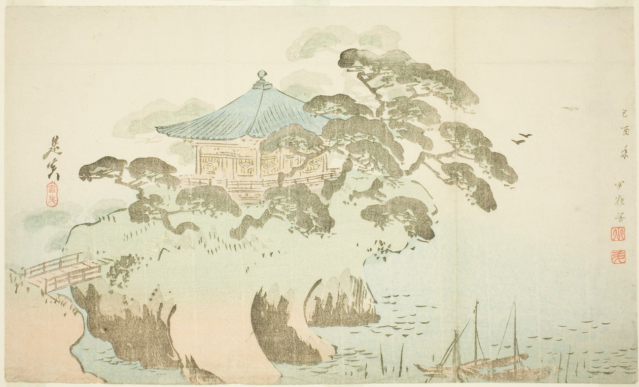 Templomcsarnok alkotó: Shibata Zeshin