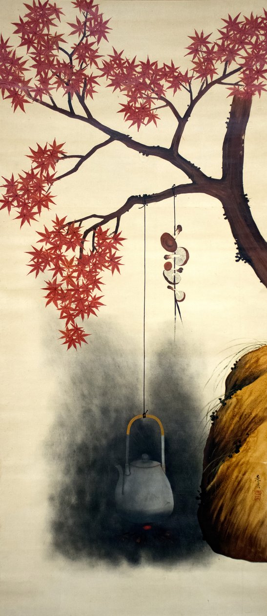 Őszi juhar, 19. század vége. alkotó: Shibata Zeshin