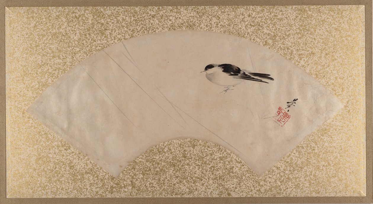 Madarak, 19. század vége. alkotó: Shibata Zeshin