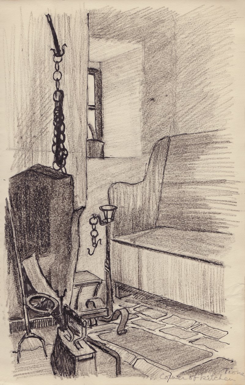 „Konyhasarok, Tione”, 1950. alkotó: Shirley Markham