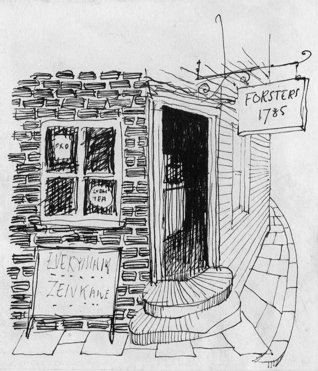 Sarokbolt, 1952. alkotó: Shirley Markham