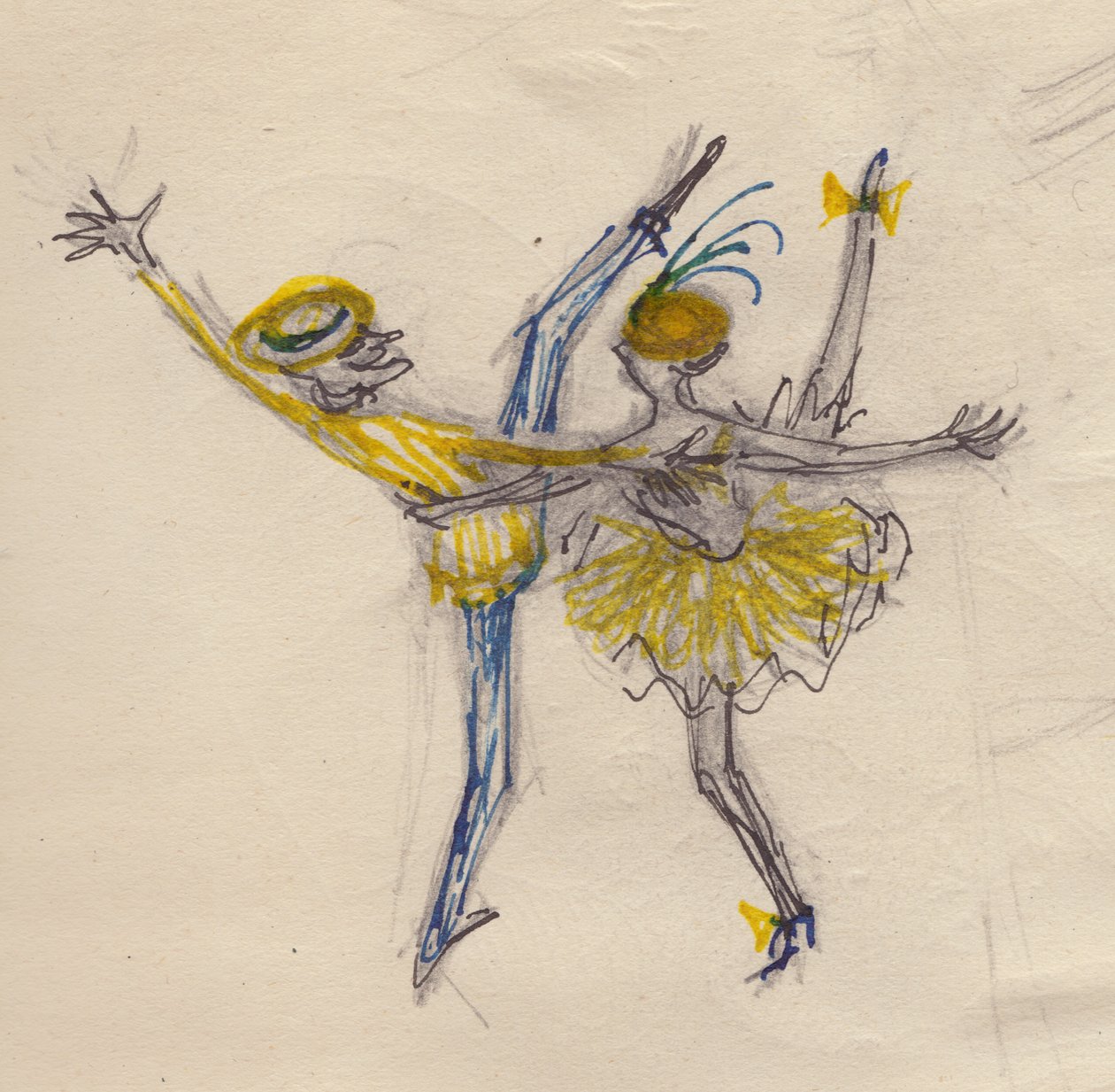 Páros tánc, 1950. alkotó: Shirley Markham
