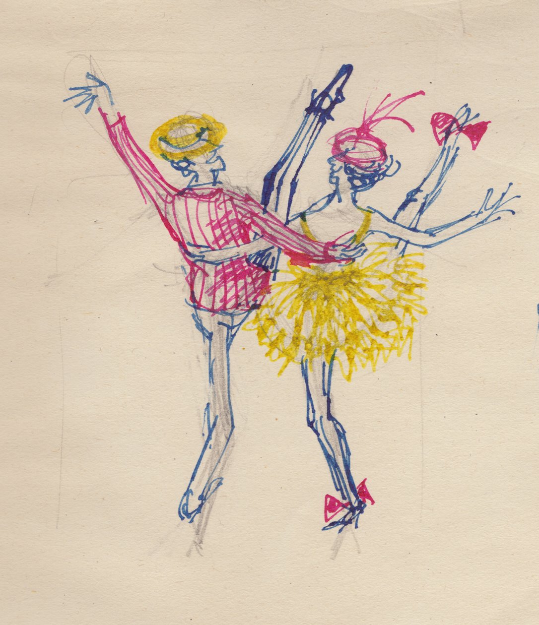 Páros tánc, 1950. alkotó: Shirley Markham