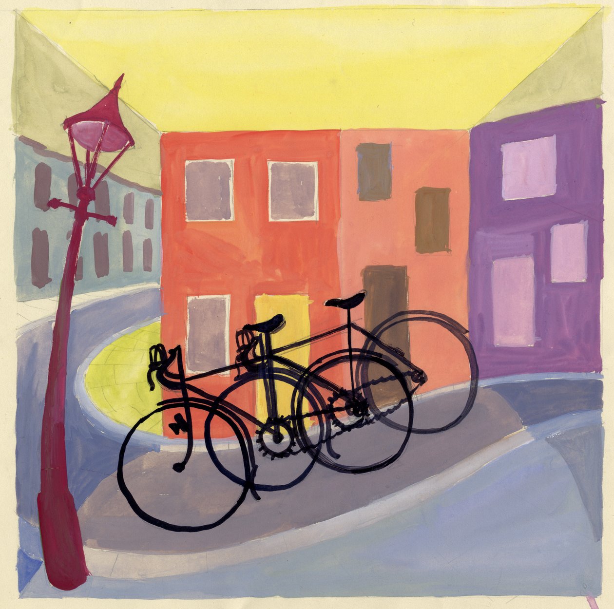 "Kirakat kialakítása", 1950. alkotó: Shirley Markham