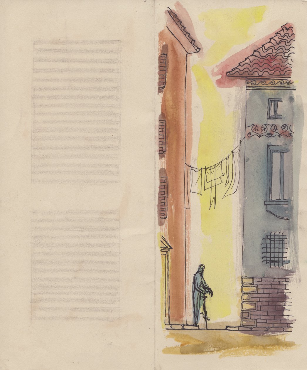 Firenzei szórólap, 1952. alkotó: Shirley Markham