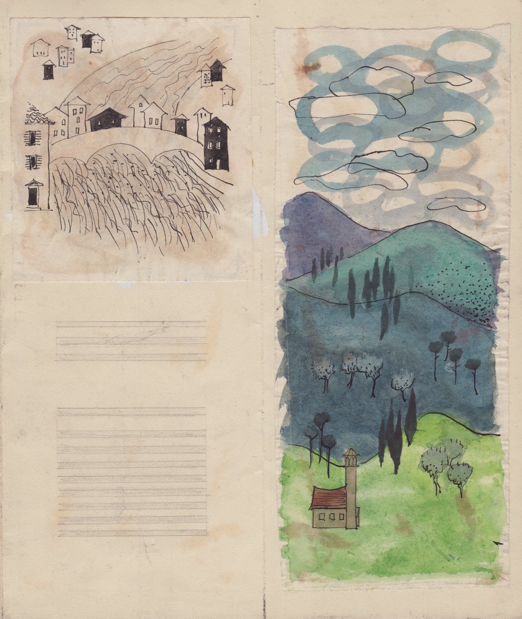 Firenzei szórólap, 1952. alkotó: Shirley Markham