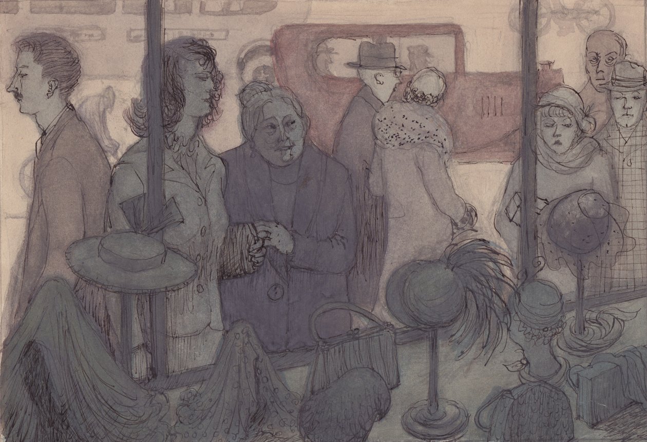 Kalap kirakat, c1952. alkotó: Shirley Markham