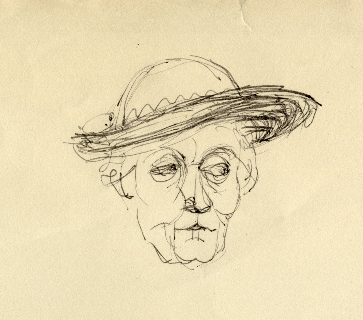 Kalapos nő, 1953. alkotó: Shirley Markham