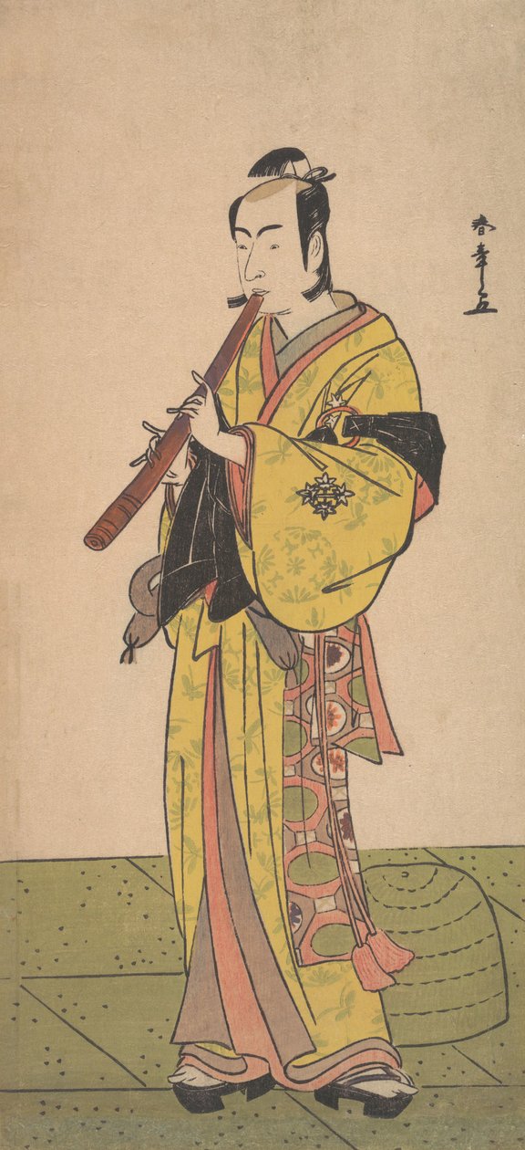 Bennosuke Ichikawa As A Man tagja Com Durván szétszórva, nem? 1788. alkotó: Shunsho