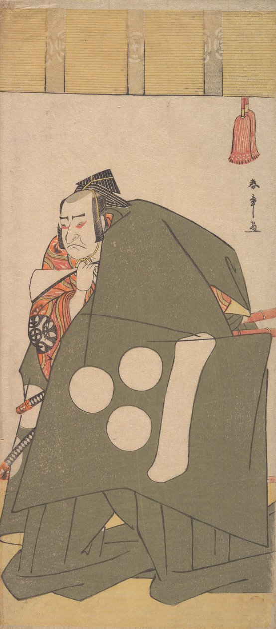 Tee c és r Nakamura Nakasha, aki egy ideje tagja, rk G Reen Robe s. 1781. alkotó: Shunsho