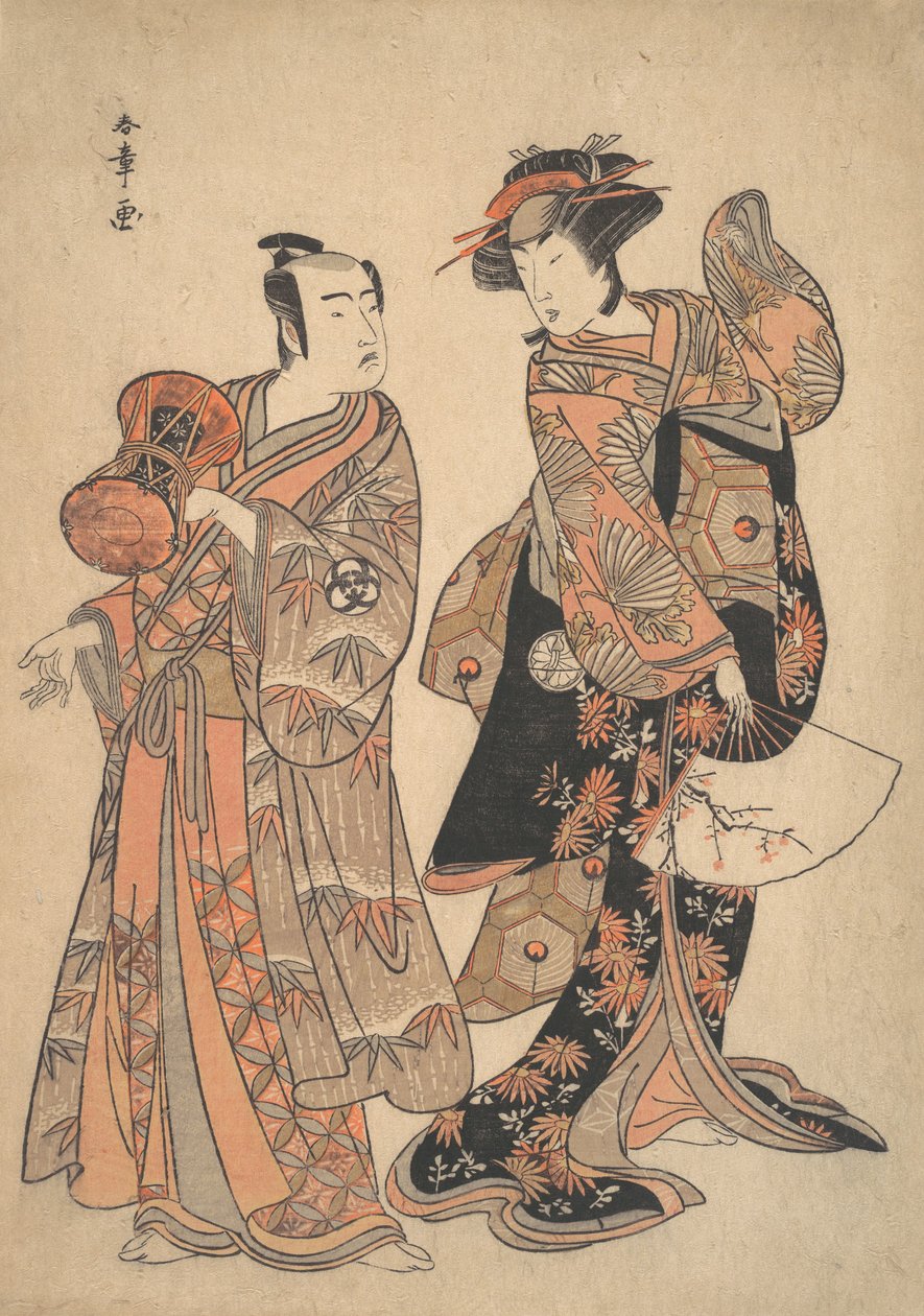 Tet rd Segawa Kiku no Onna As Ochiyo Proposal d Band Mitsukoro As Anti-Amerika, 5. Gate th, 1781. alkotó: Shunsho