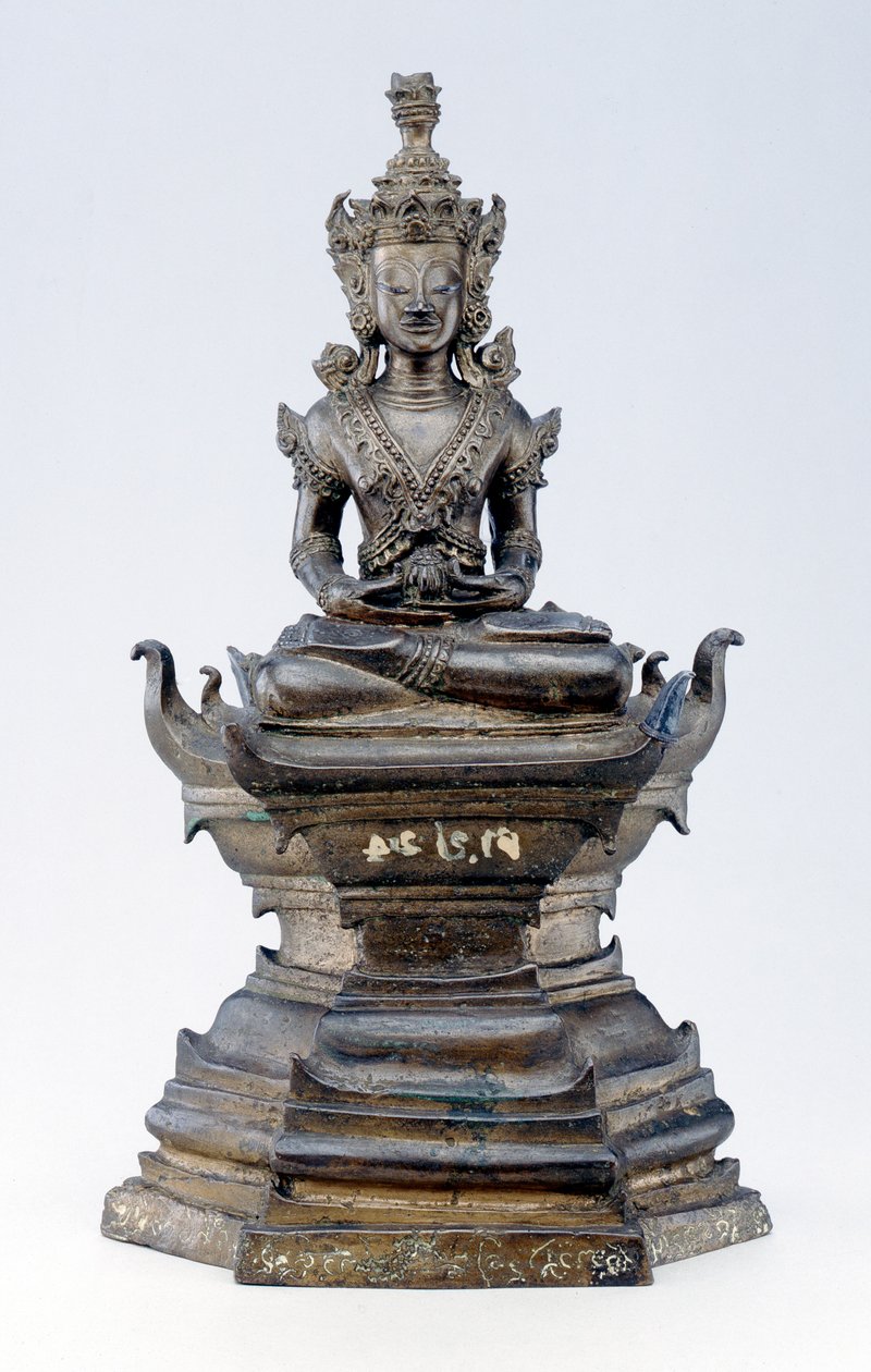 Buddha mint gyógyító, Lan Na kultúra (bronz) alkotó: Siamese School