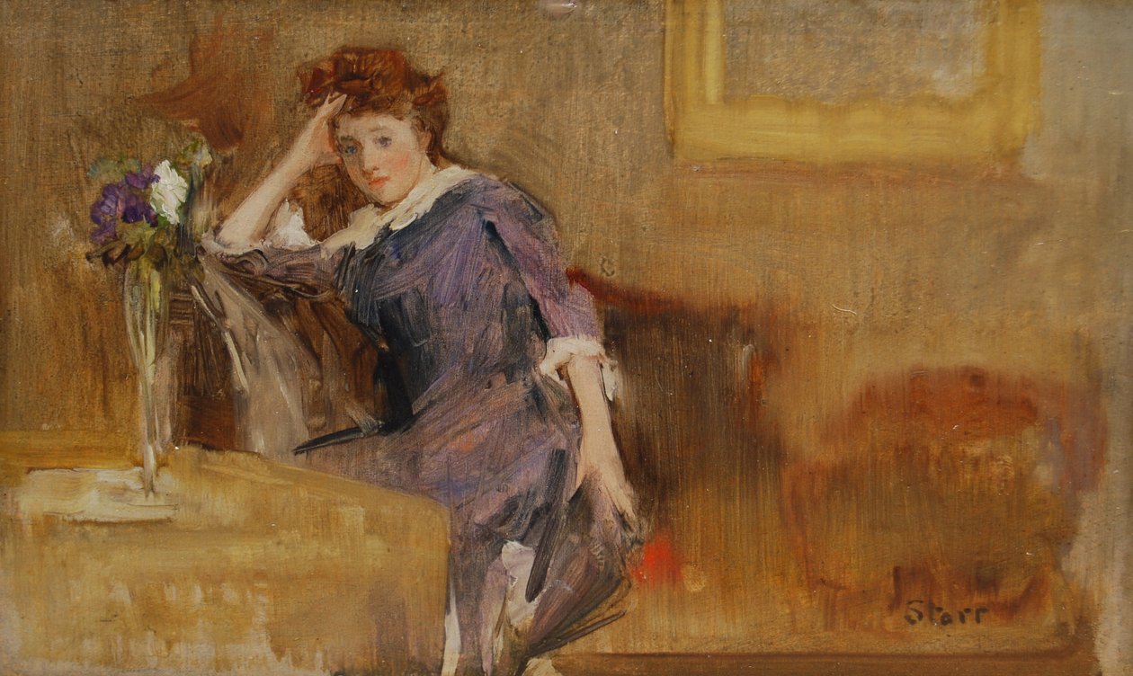 Vázlat Whistler módjára, 1880-as évek alkotó: Sidney Starr