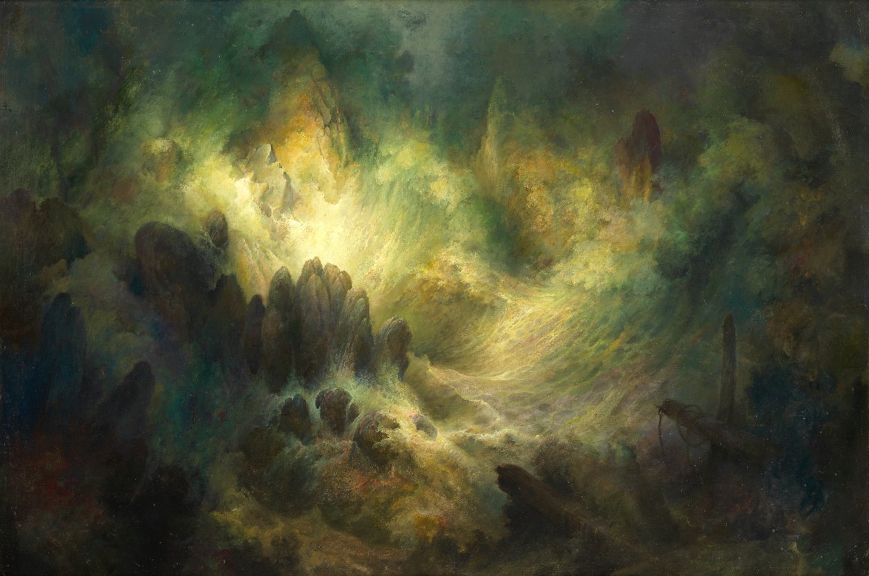 Szellem, meg akartad mutatni a viharra, amit parancsoltam neked? Prospero [Arielhez], The Tempest (olaj rétegelt lemezre) alkotó: Sidney Herbert Sime