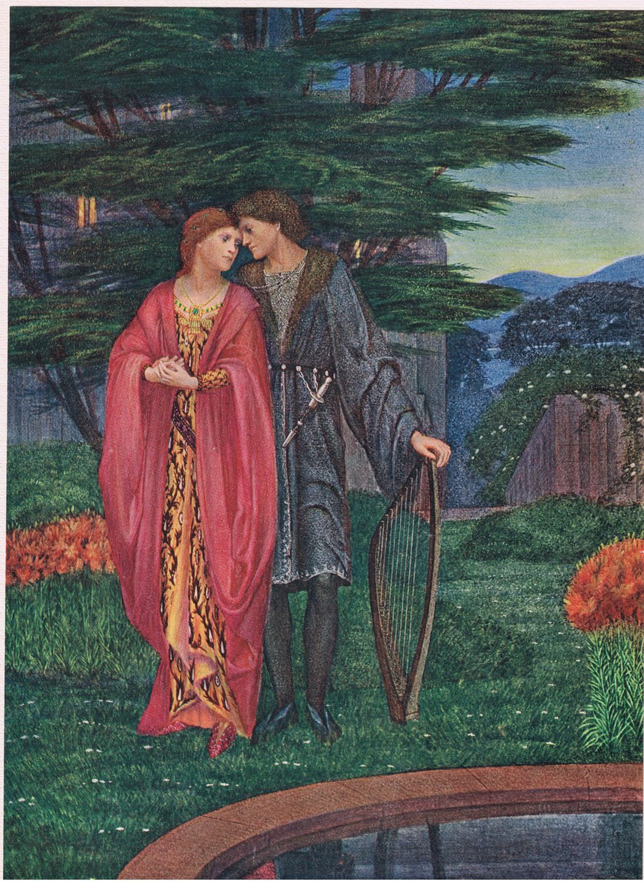 Irmingard és Walter. – Álom volt, és nem maradt el; egy álom, ami egyetlen éjszaka alatt volt, elhalványult! alkotó: Sidney Meteyard