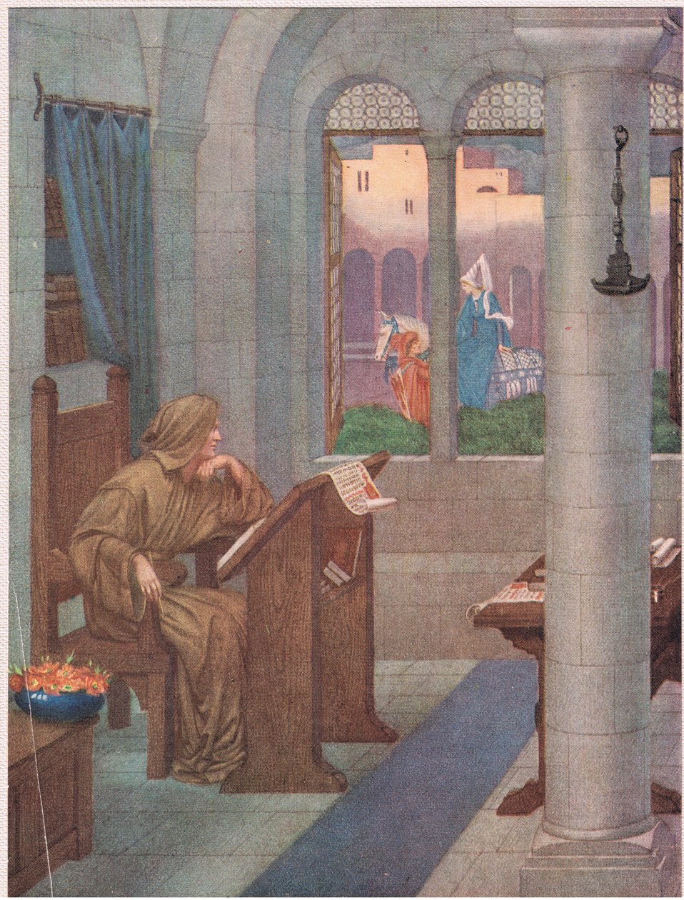 A Scriptorium: Valamelyik gyönyörű szent arcára lesz alkalmas, vagy az egyik Máriára, akit megfestek alkotó: Sidney Meteyard