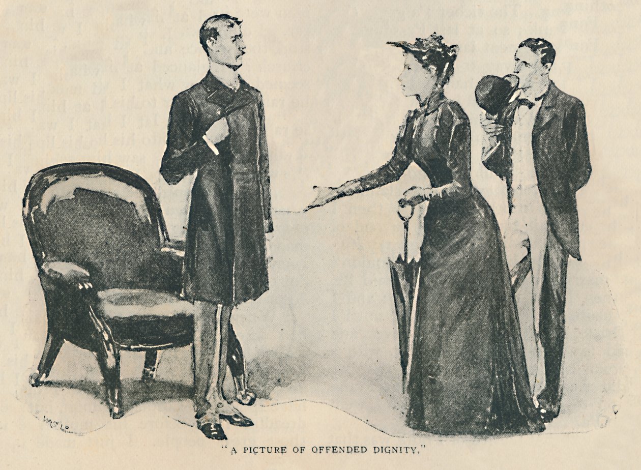 A sértett méltóság képe, 1892 alkotó: Sidney Paget