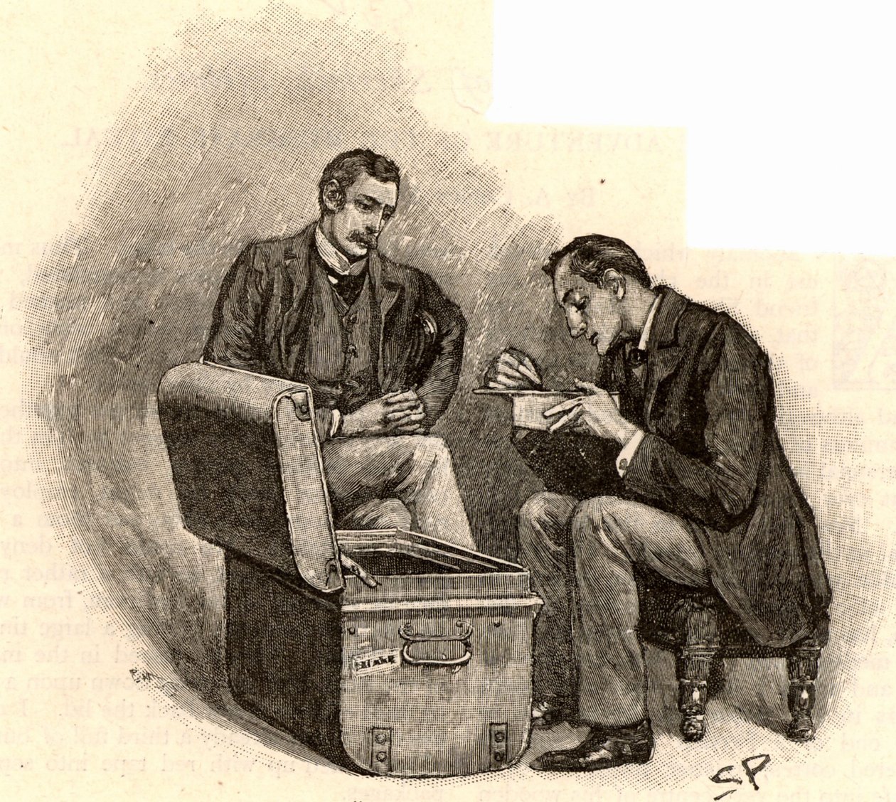 A Musgrave rituálé kalandja alkotó: Sidney Paget
