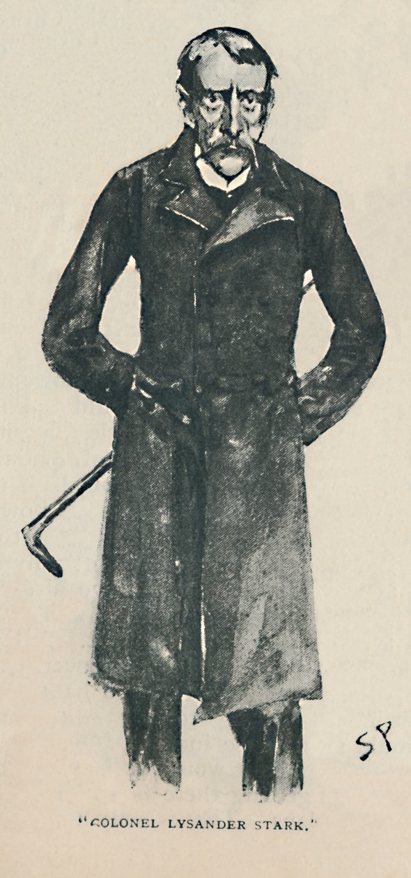 Lysander Stark ezredes, 1892 alkotó: Sidney Paget