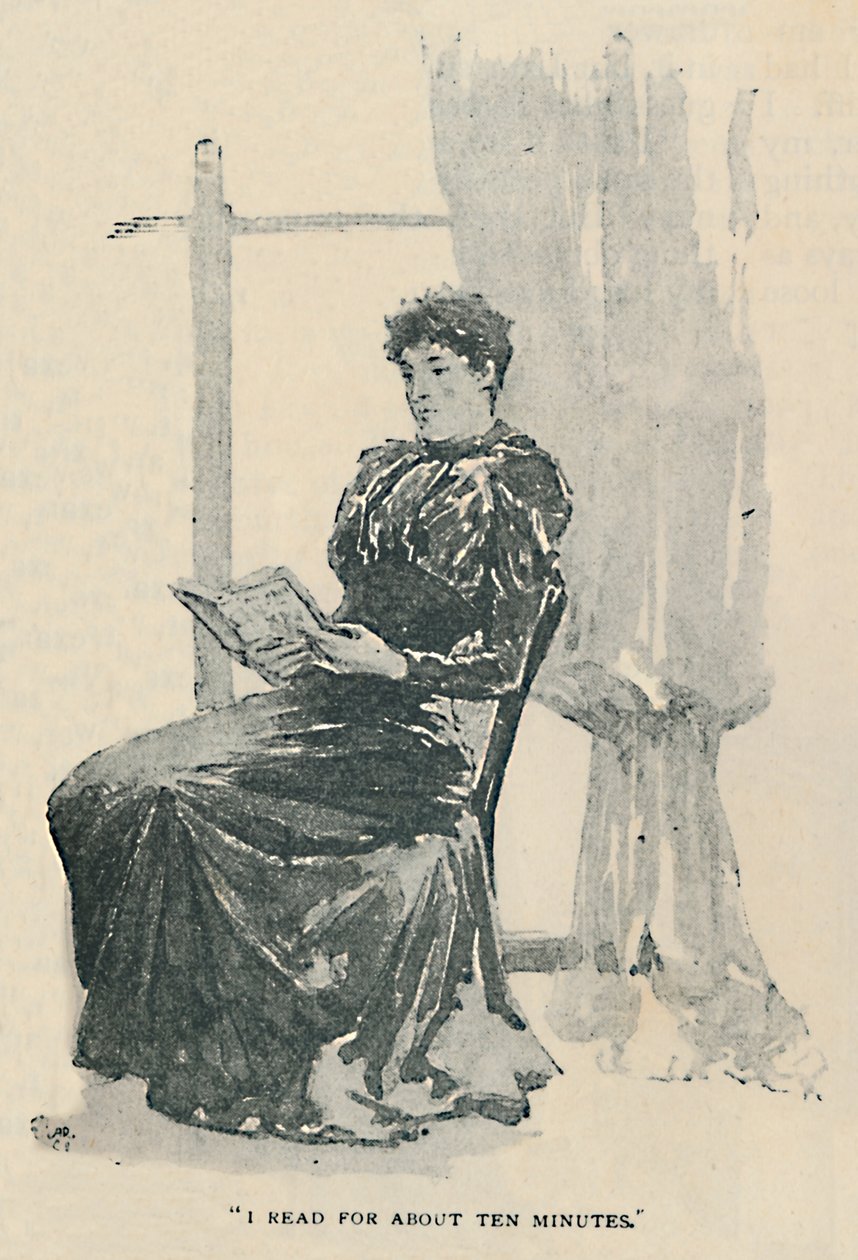 Körülbelül tíz percig olvastam, 1892 alkotó: Sidney Paget