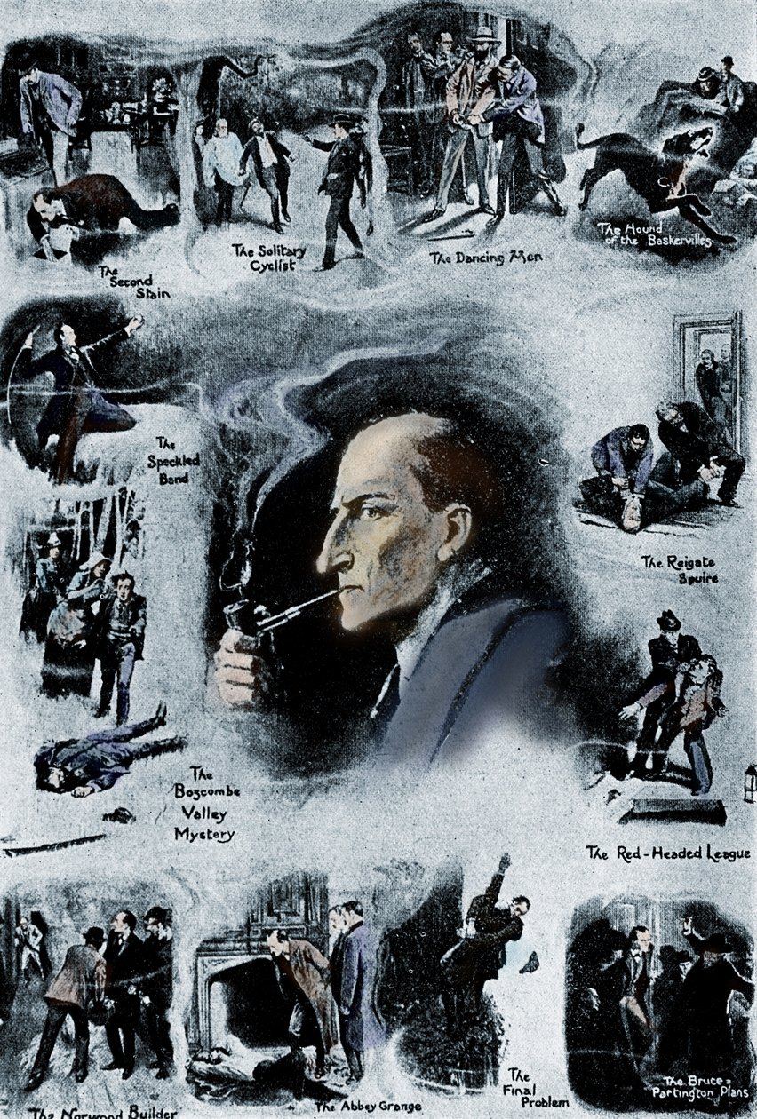 Sherlock Holmes, Sir Arthur Conan Doyle alkotó: Sidney Paget
