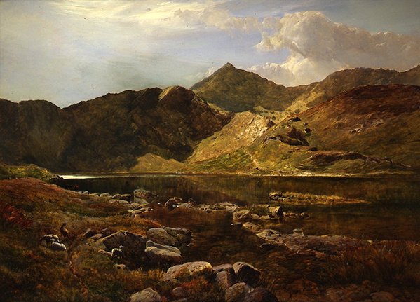 Cader Idris (olaj, vászon) alkotó: Sidney Richard Percy