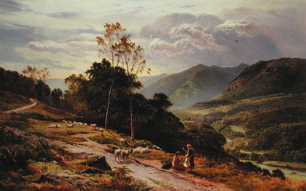 Little Langdale, Westmoreland alkotó: Sidney Richard Percy