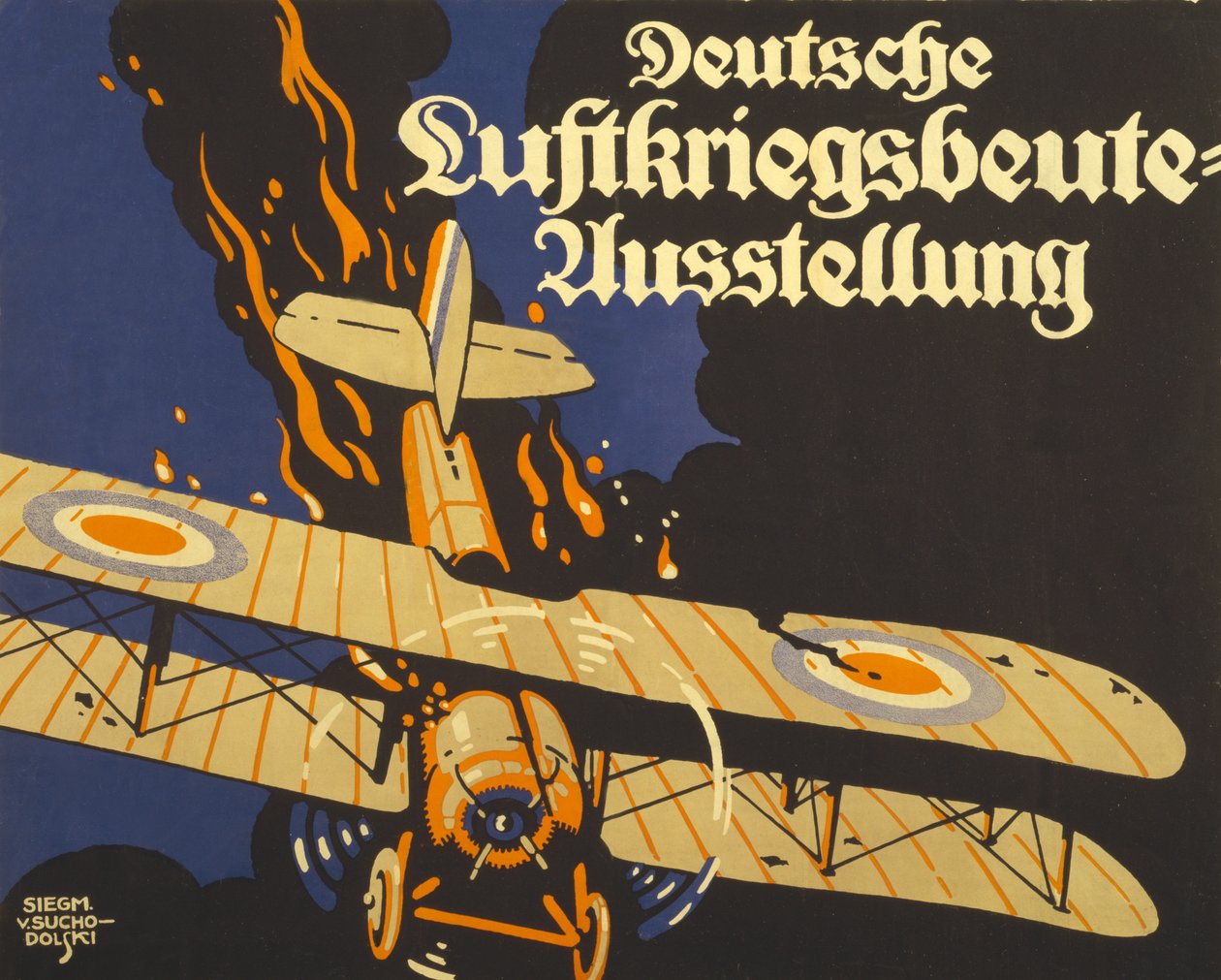 Német légi hadviselés kiállítás alkotó: Siegmund von Suchodolski